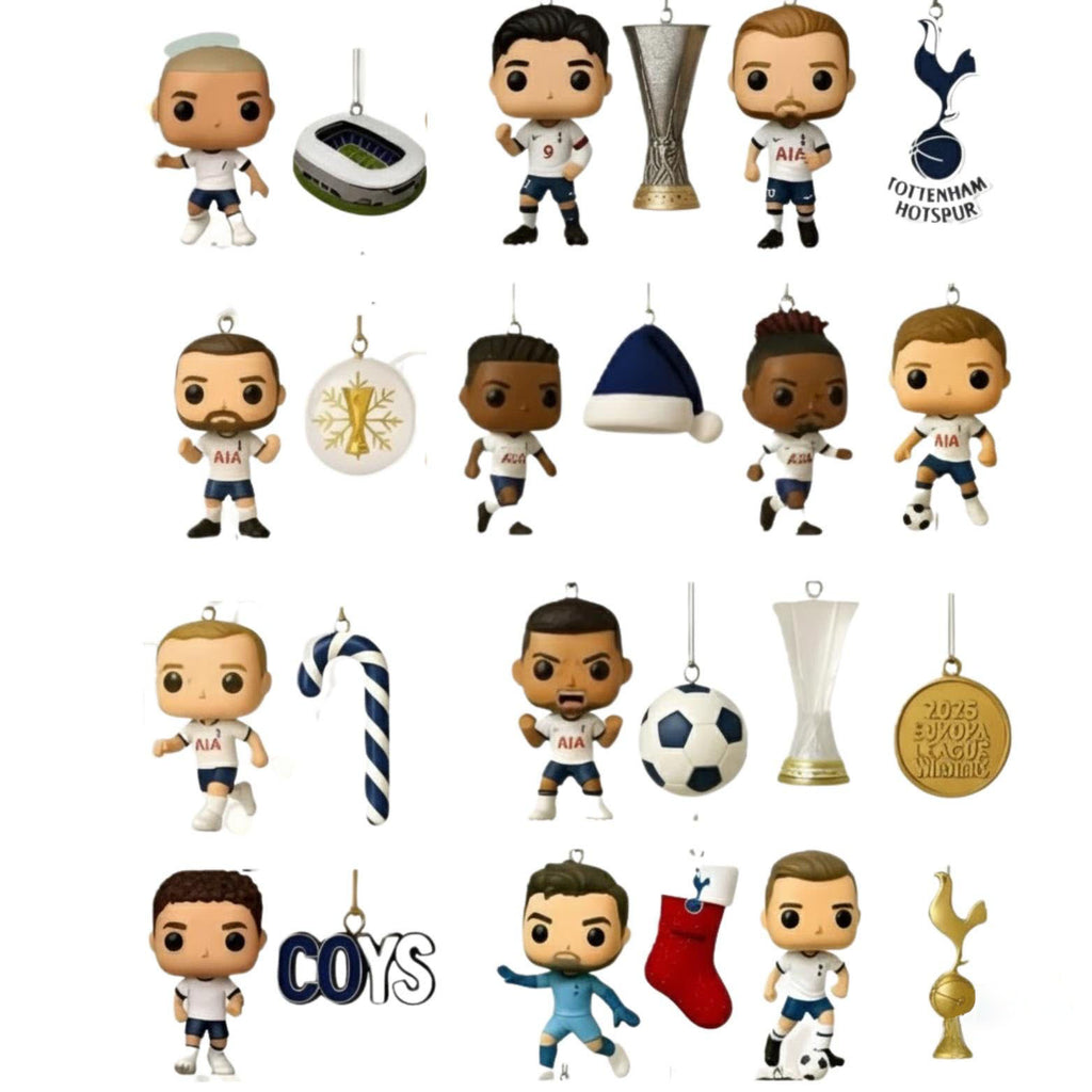 Football Champions Mini Figure Advent Calendar 2025, 24 Days Soccer Surprise Box, Gift for Sport Fans & Collectors