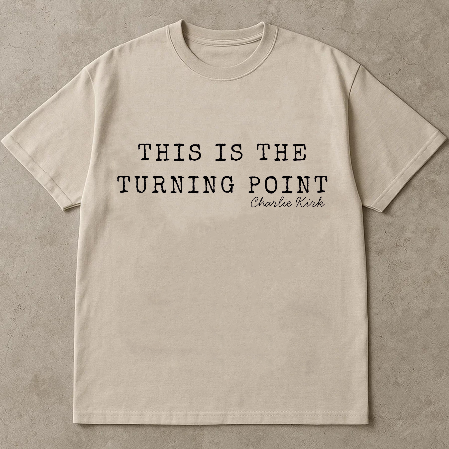 This Is The Turning Point Shirt, Charlie Kirk Quote Tee, America Patriot TShirt, Political Conservative Freedom Top