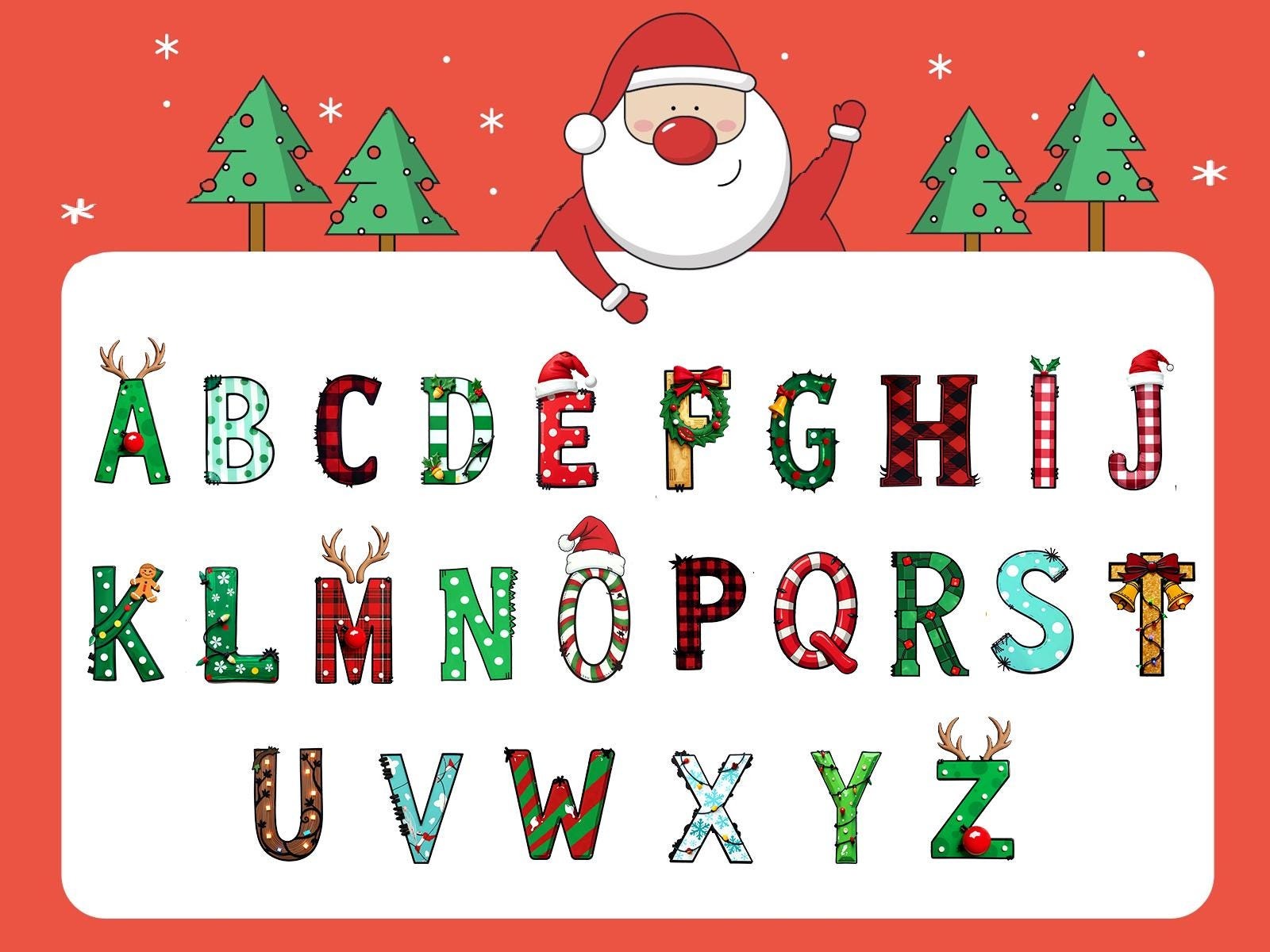 Custom Santa Sack With Name, Personalized Family Christmas Gift Bag, Monogram Christmas Present Bag, Kids Christmas Gift Bag, Xmas Stocking