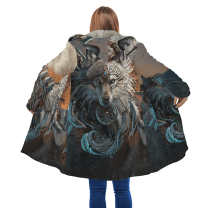 Native America Wolf Cloak, Native America Cloak