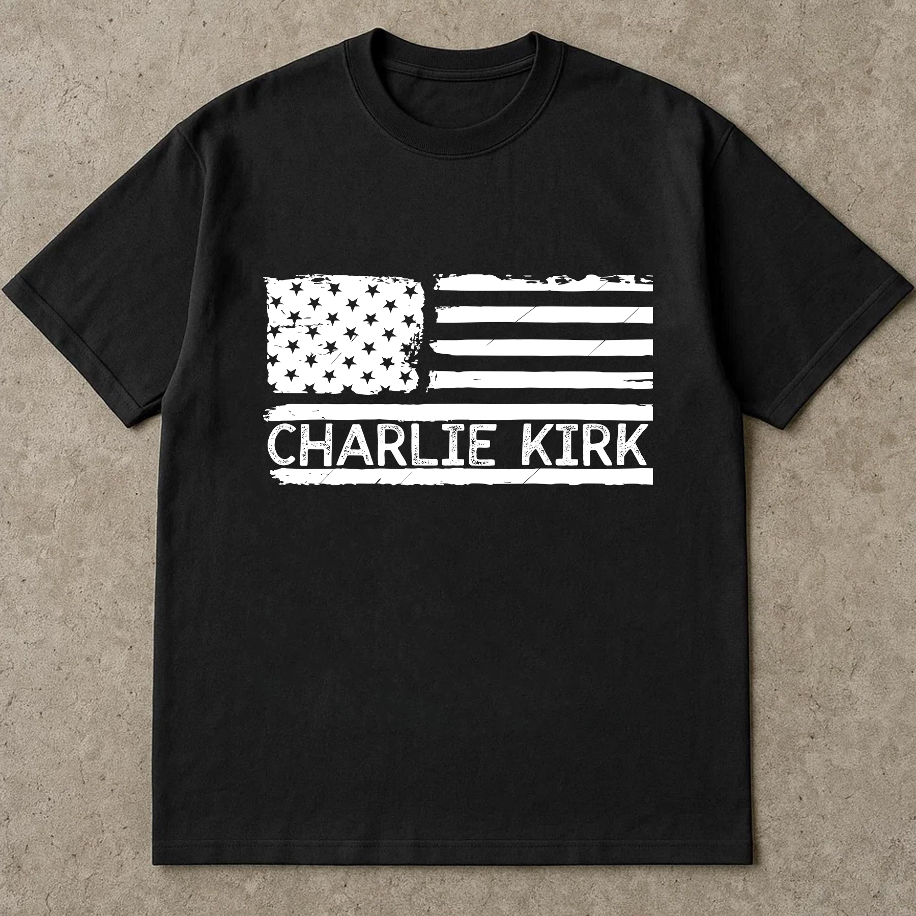 Charlie Kirk American Flag Shirt, Patriotic Tee, USA Flag Shirt, American Pride Shirt, Red White Blue Shirt, Charlie Kirk Shirt, Flag Tee