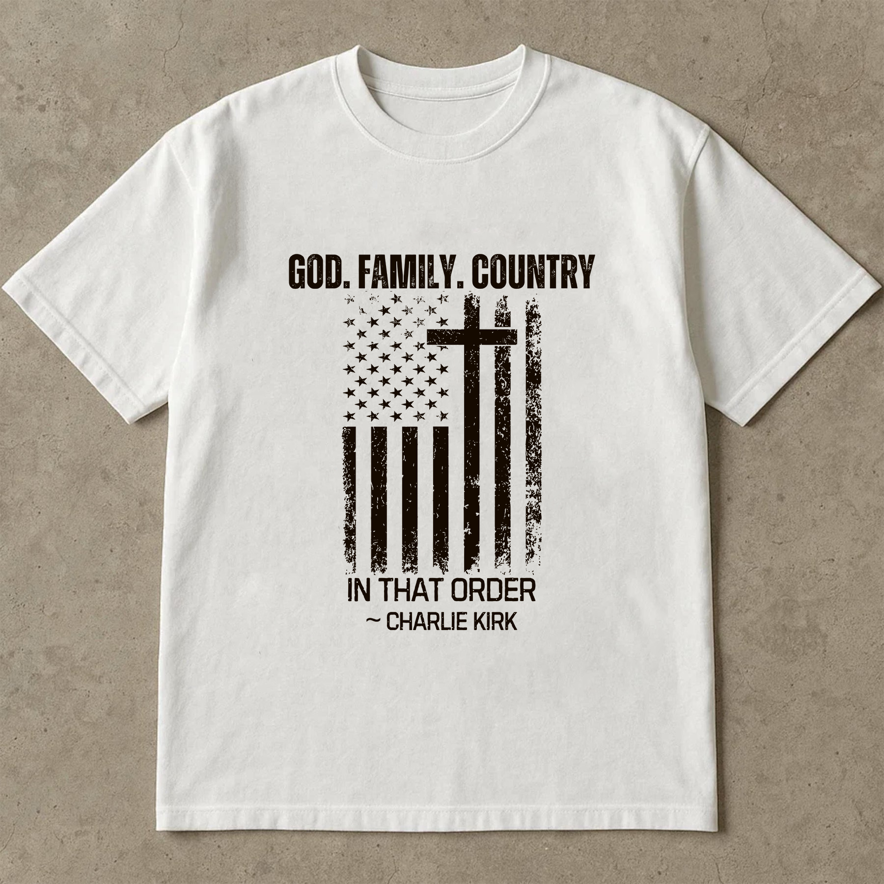 God Family Country Shirt, American Cross Flag Tee, Christian Patriotic Shirt, Faith Family Freedom Shirt, Religious American Shirt, Patriotic Christian Tee