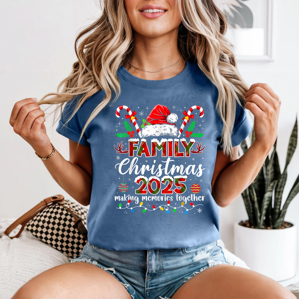 Candy Cane Crew Shirt, Christmas Matching Tee, Funny Holiday Outfit, We Stick Together Top, Festive Family Party Shirt, Xmas Gift