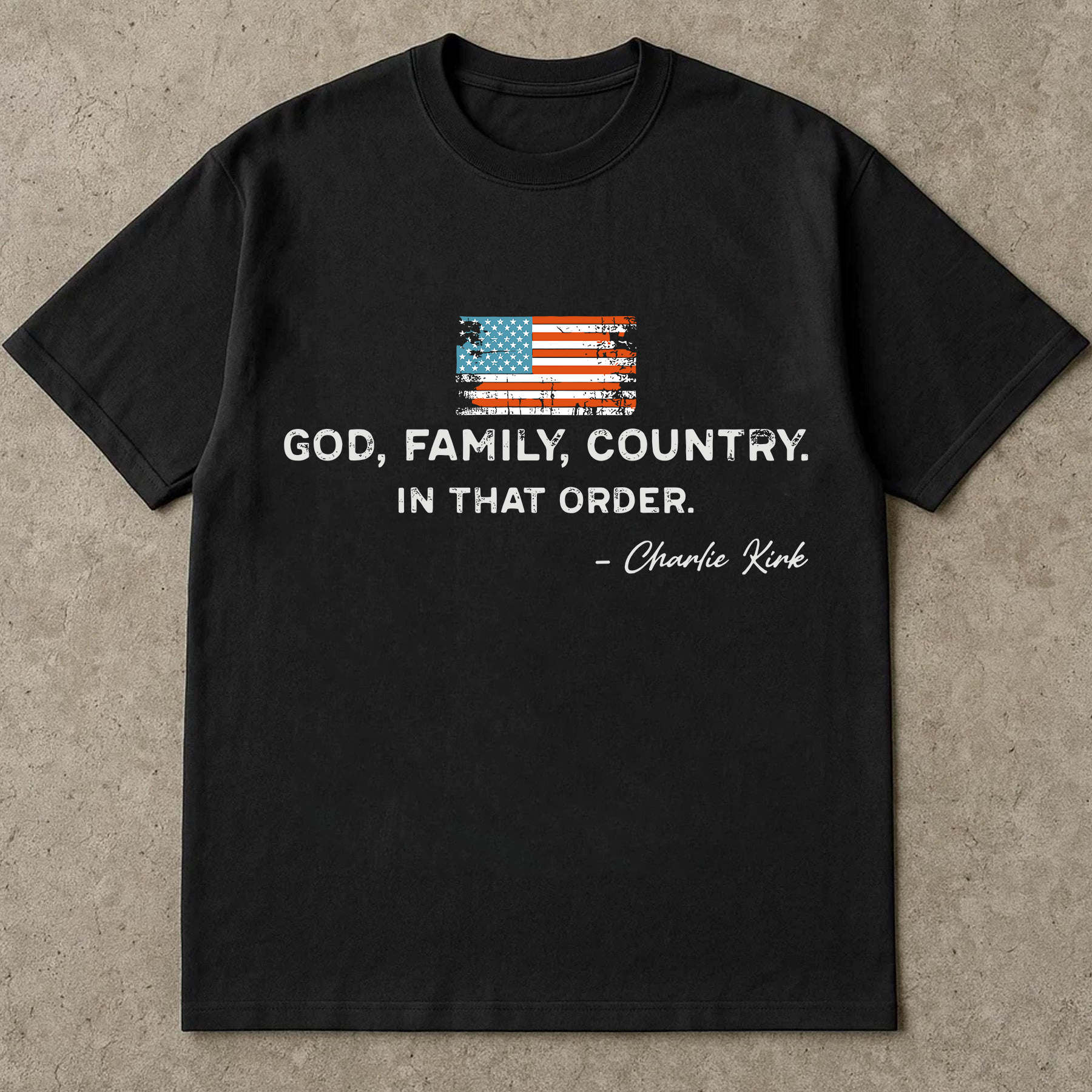 God Family Country Shirt, Patriotic America Quote Tee, Cross Flag Shirt, USA Shirt, Religious Patriotic Tee, Family Faith Freedom Shirt