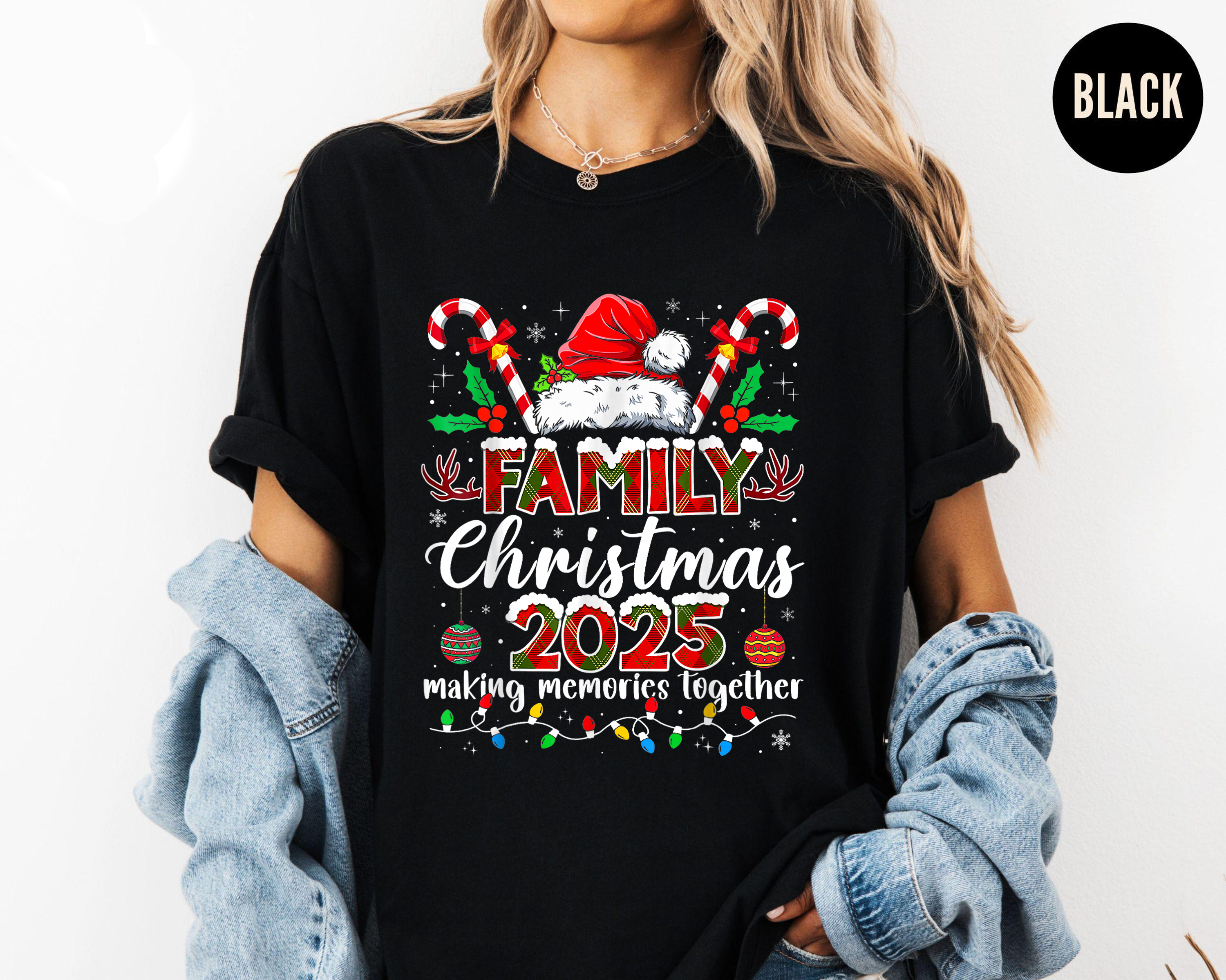 Candy Cane Crew Shirt, Christmas Matching Tee, Funny Holiday Outfit, We Stick Together Top, Festive Family Party Shirt, Xmas Gift