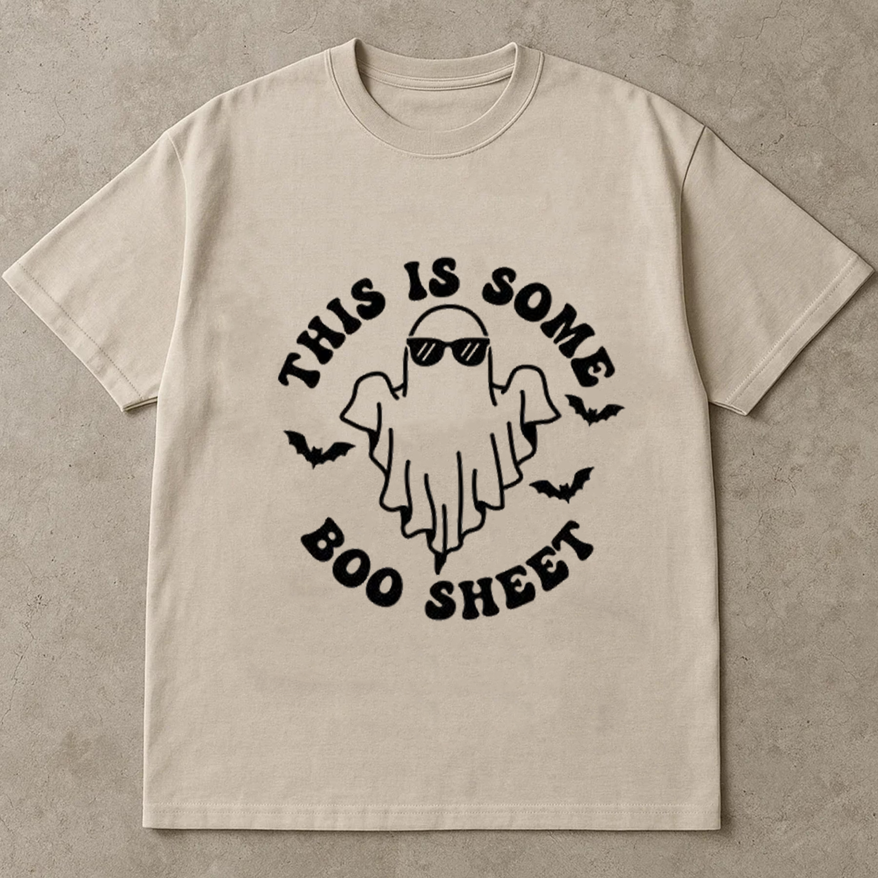 This Is Some Boo Sheet Shirt, Funny Halloween Ghost T-Shirt, Spooky Season Tee, Cute Ghost Pun Shirt, Unisex Humor Graphic Tee