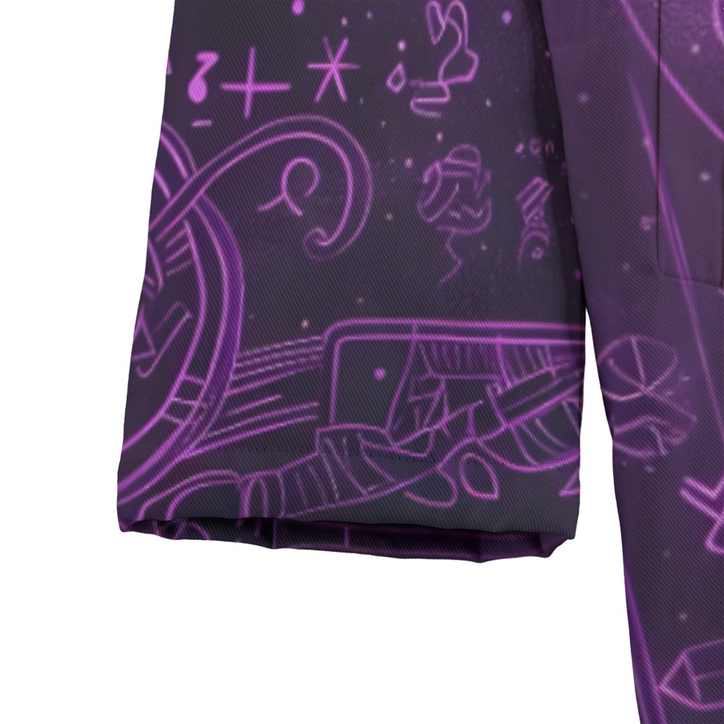 Mystic Aesthetic Coats, Mystic Mandala Coats, Cosmic Tarot Coats, Sacred Geometry Coats, Trippy Psychedelic Cloak, Spiritual Festival Wear (Copy)