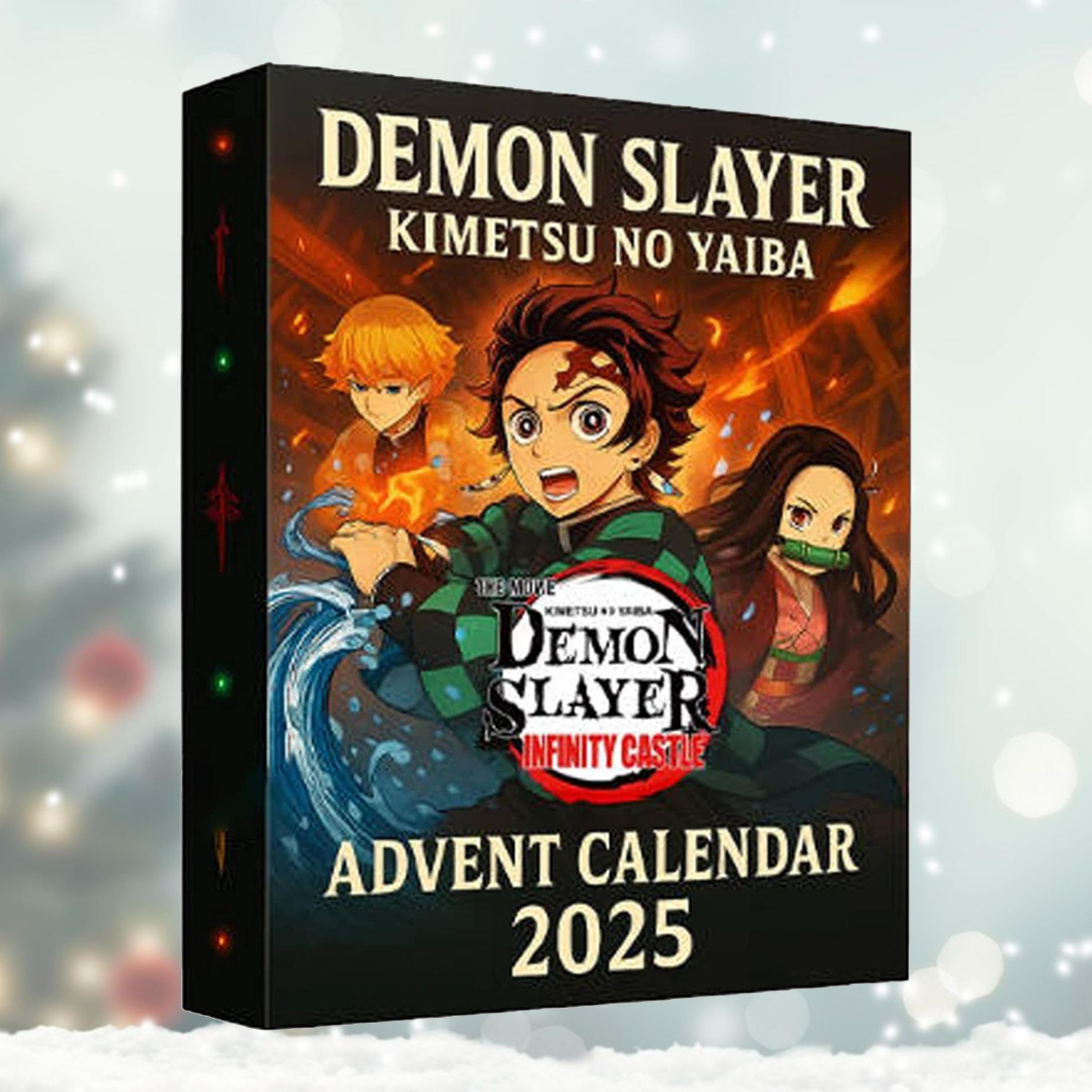Samurai Heroes Anime-Inspired Advent Calendar 2025, 24 Days Chibi Warrior Figures, Collector Surprise Holiday Gift