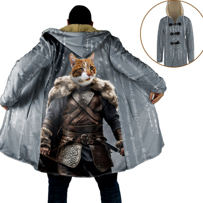 Vilking Pet's Portrait Cloak, Vilking Cloak, Cat Portrait Cloak