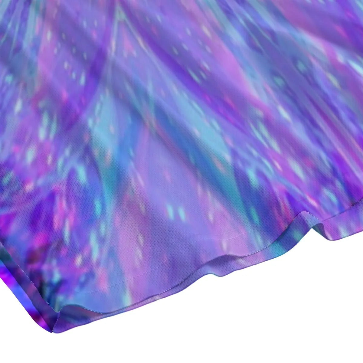 Kaleio Galaxy Men’s Shorts, Trippy Psychedelic Space Shorts, Holographic Mandala Streetwear, Festival Rave Summer Outfit