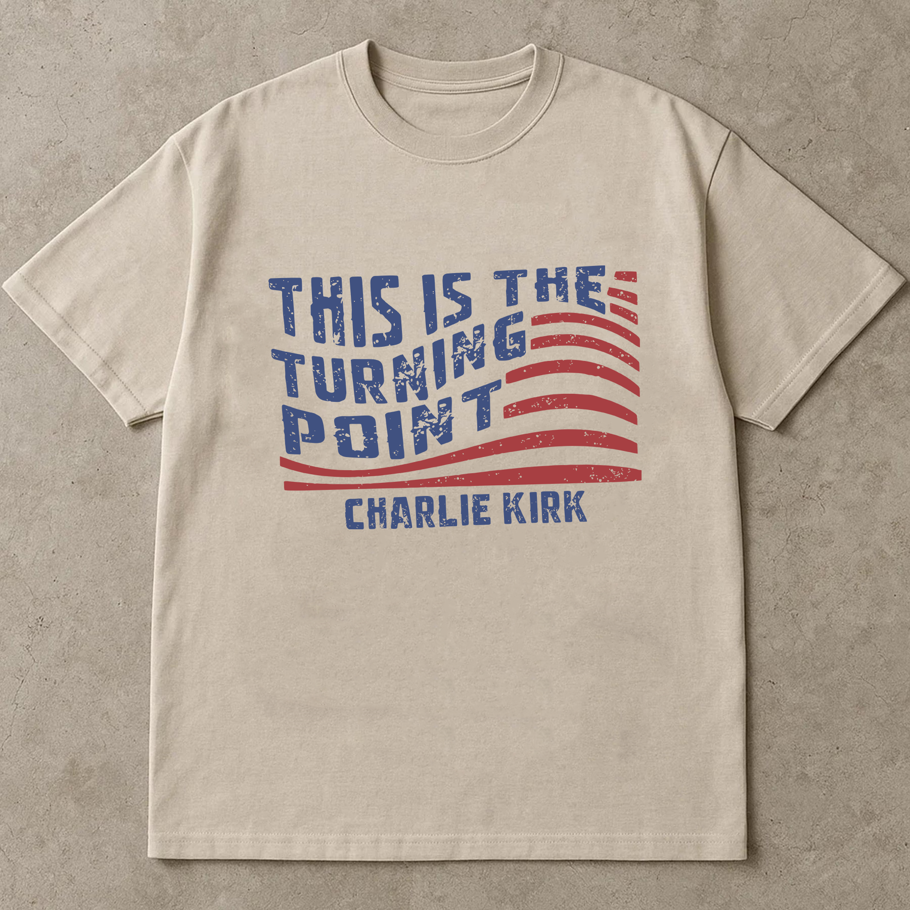 This Is The Turning Point Shirt, Charlie Kirk Tee, Patriotic American Flag T Shirt, Political Movement Graphic Tee