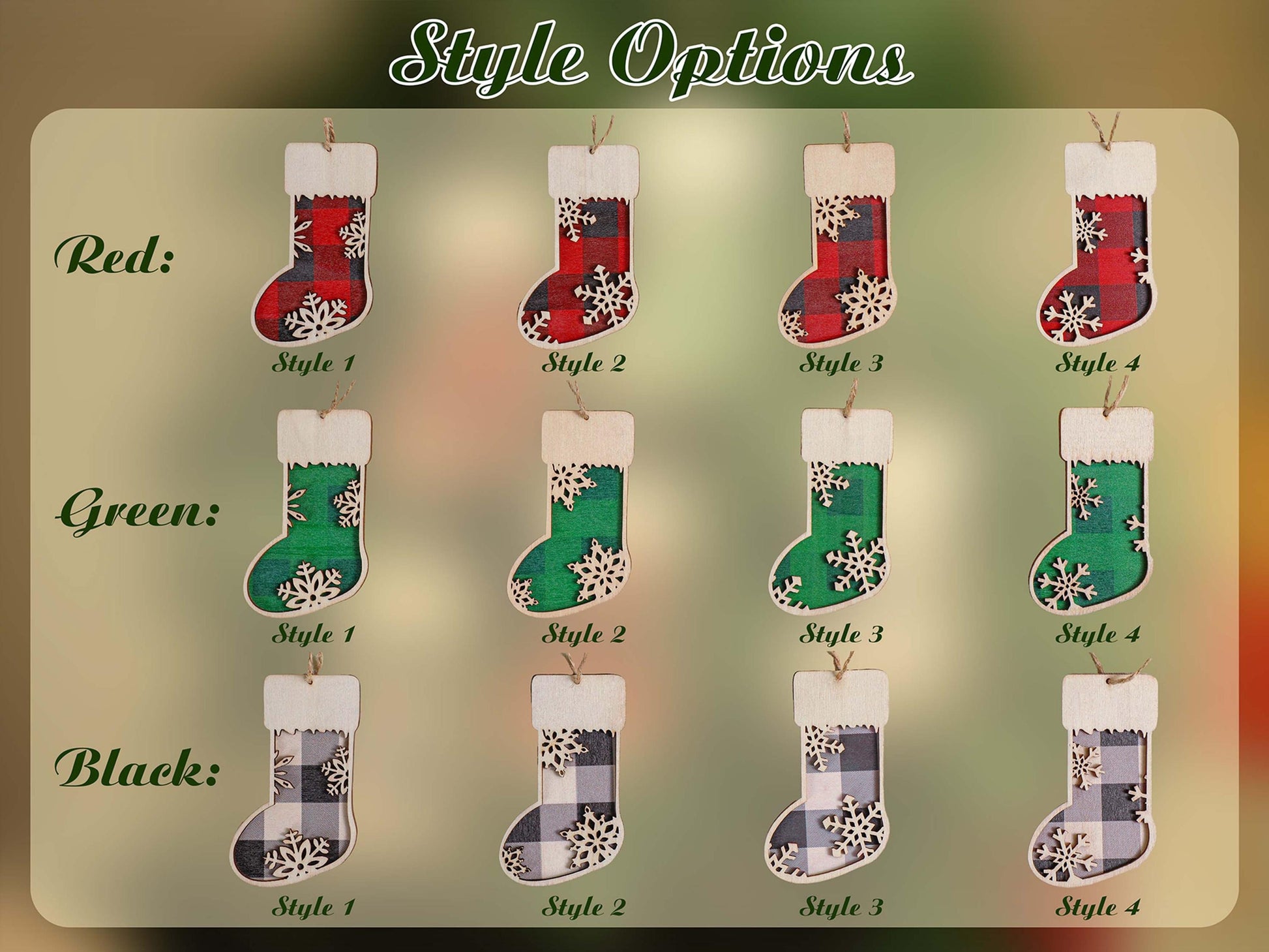 Personalized Family Christmas Tree Ornament, Family Name Ornament, Custom Wooden Family Christmas Ornament, Christmas Decor, Holiday Ornament