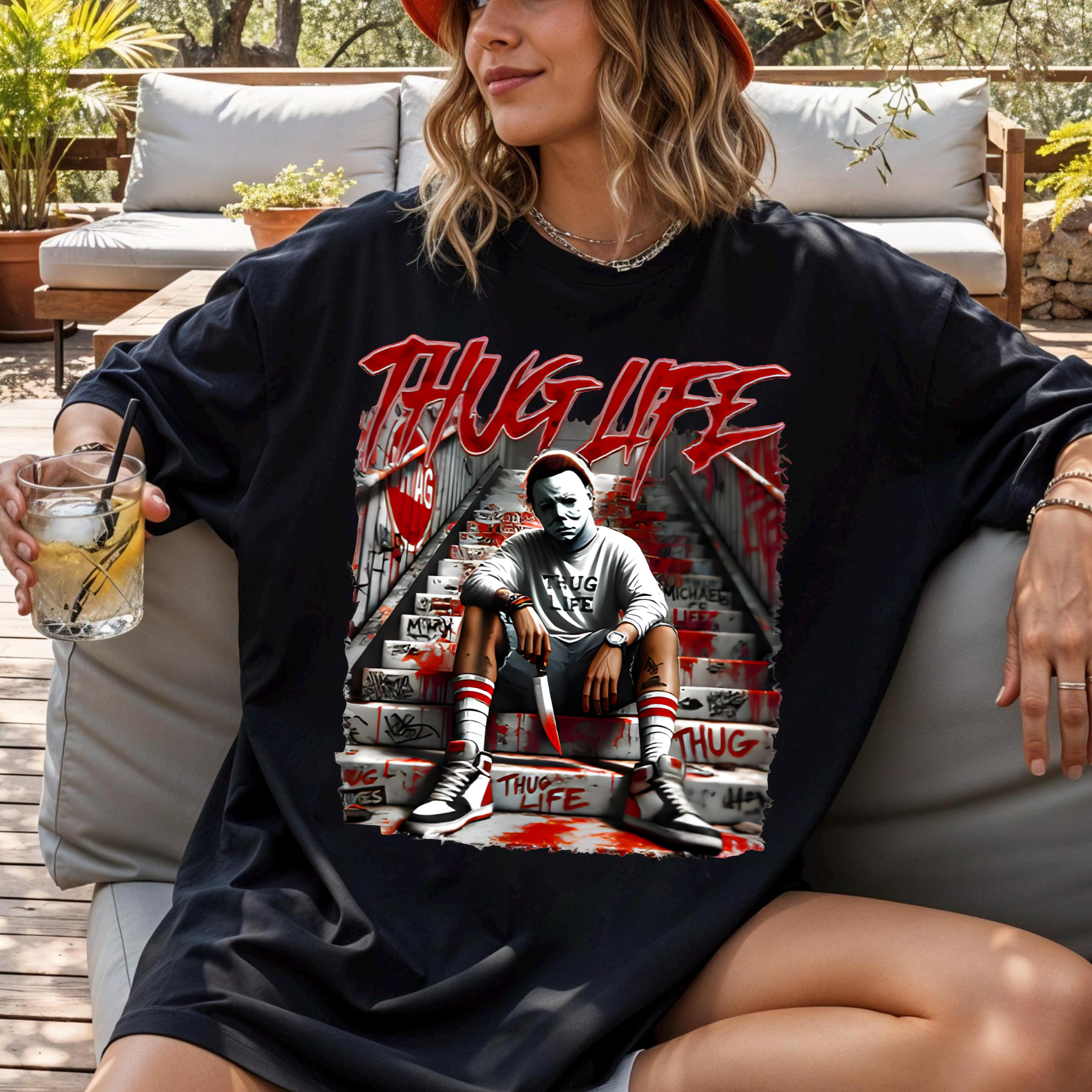 Graphic Shirt, Halloween Tee, Killer Shirt, Halloween Shirt for Men and Women