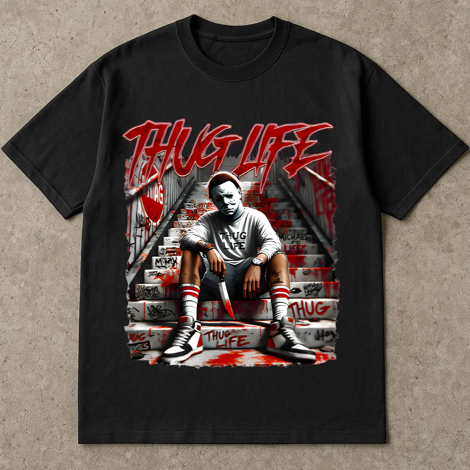 Graphic Shirt, Halloween Tee, Killer Shirt, Halloween Shirt for Men and Women