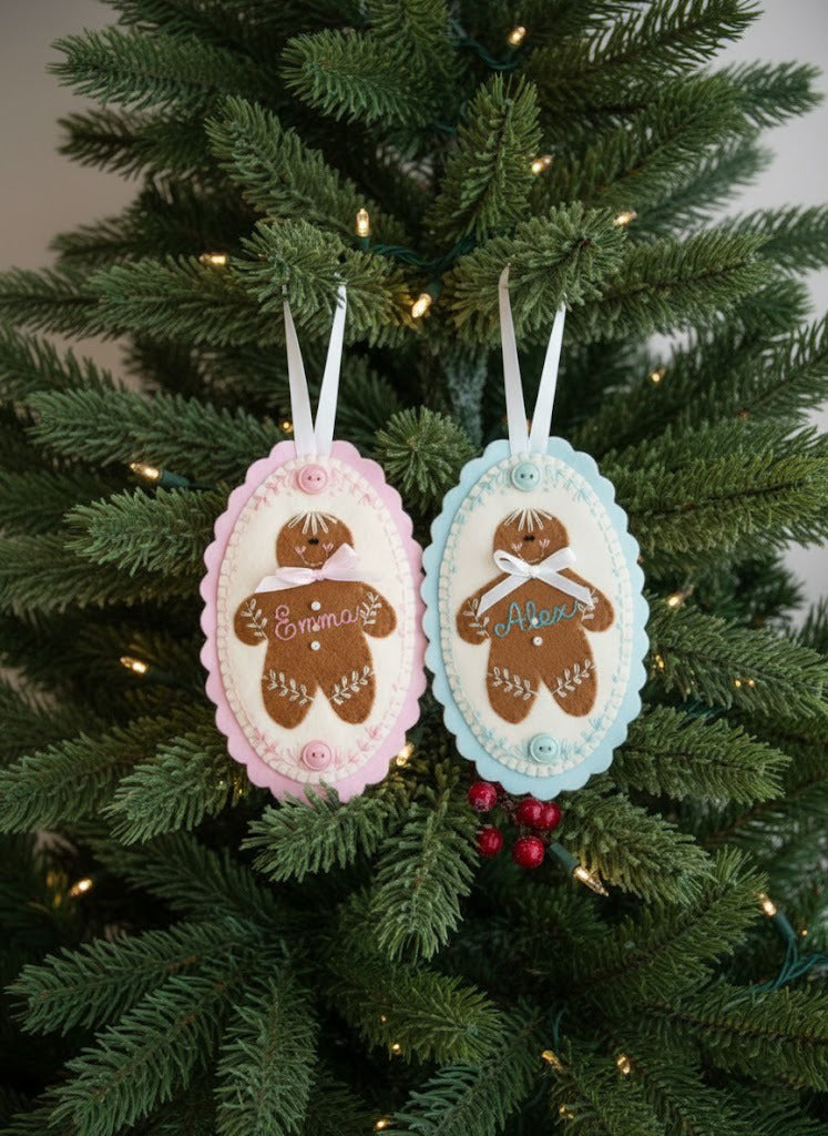 Personalized Baby Christmas Ornament, Newborn Ornament, Custom Name Keepsake, Handmade Ornament, Baby Shower Gift