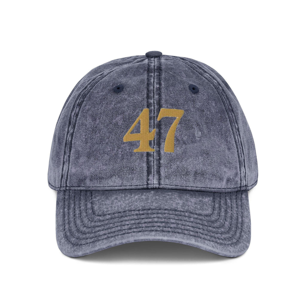 Embroidered 47 Charlie Kirk Washed Cap, Republican, Politics, Rest in Peace, Embroidered Hat, Patriotic Hat, trucker hat, Freedom Cap
