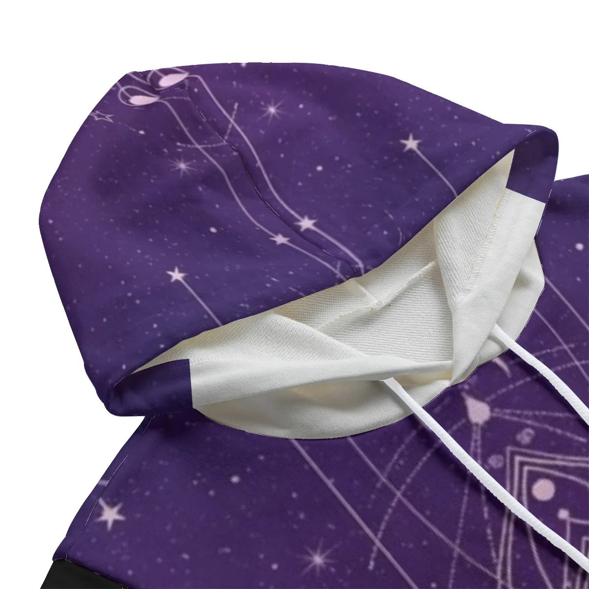 Mystic Lunar Mandala Pullover Hoodie, Moon Phase Spiritual Sweatshirt, Celestial Lotus Hooded Top, Sacred Geometry Cosmic Hoodie, Boho Mystic Style