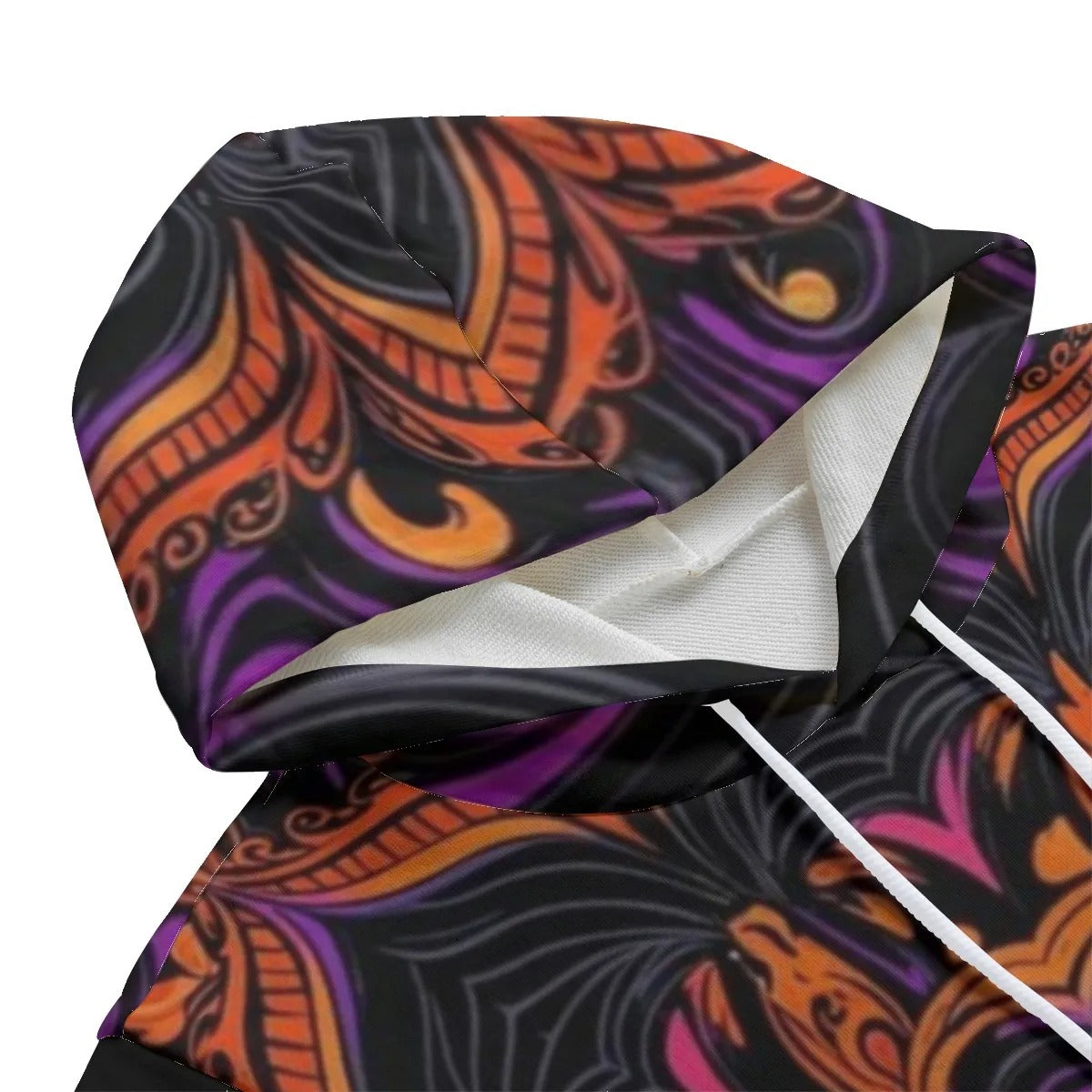 Pumpkin Mandala Magic Pullover Hoodie, Halloween Jack-o’-Lantern Essentials Hoodie, Spooky Mandala Art, Halloween Costume Ideas