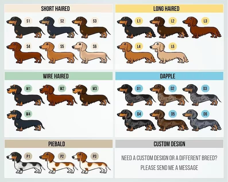 Personalized Dachshund Christmas Ornament, Custom Dog Ornament with Name, Holiday Pet Ornament, Dachshund Lovers Gift, Xmas Tree Decor