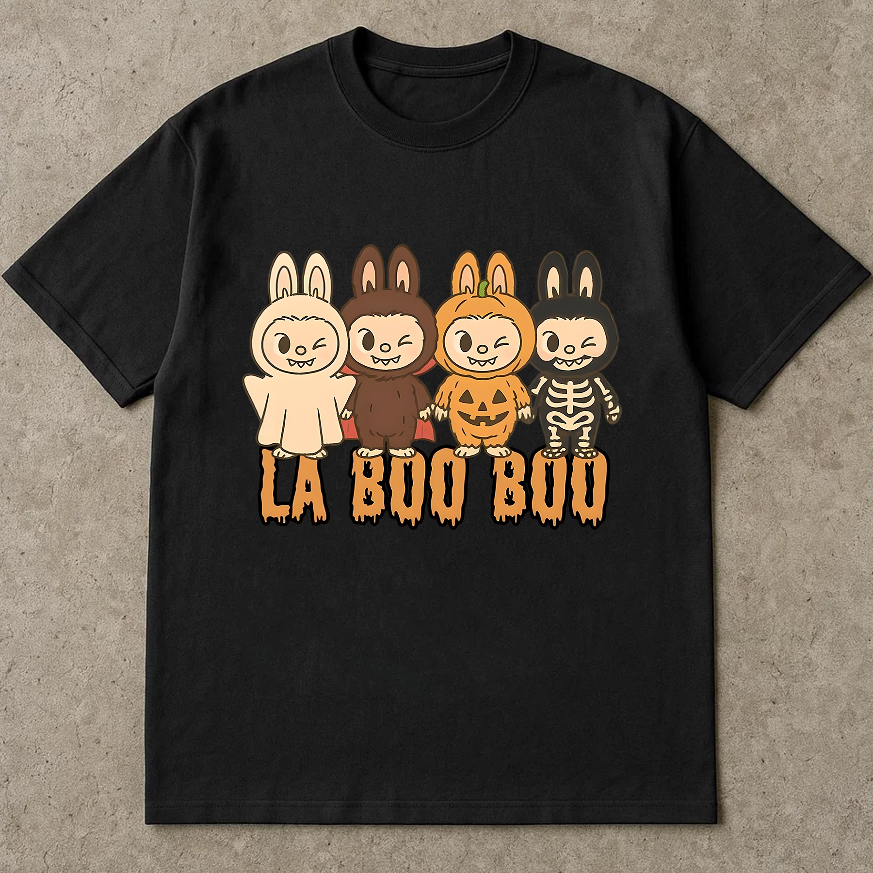 Labooboo Halloween Shirt, Spooky Labubu Shirt, Labubu Lover, Trending Cartoon Character Shirt, Labubu Sweatshirt, Halloween Shirt