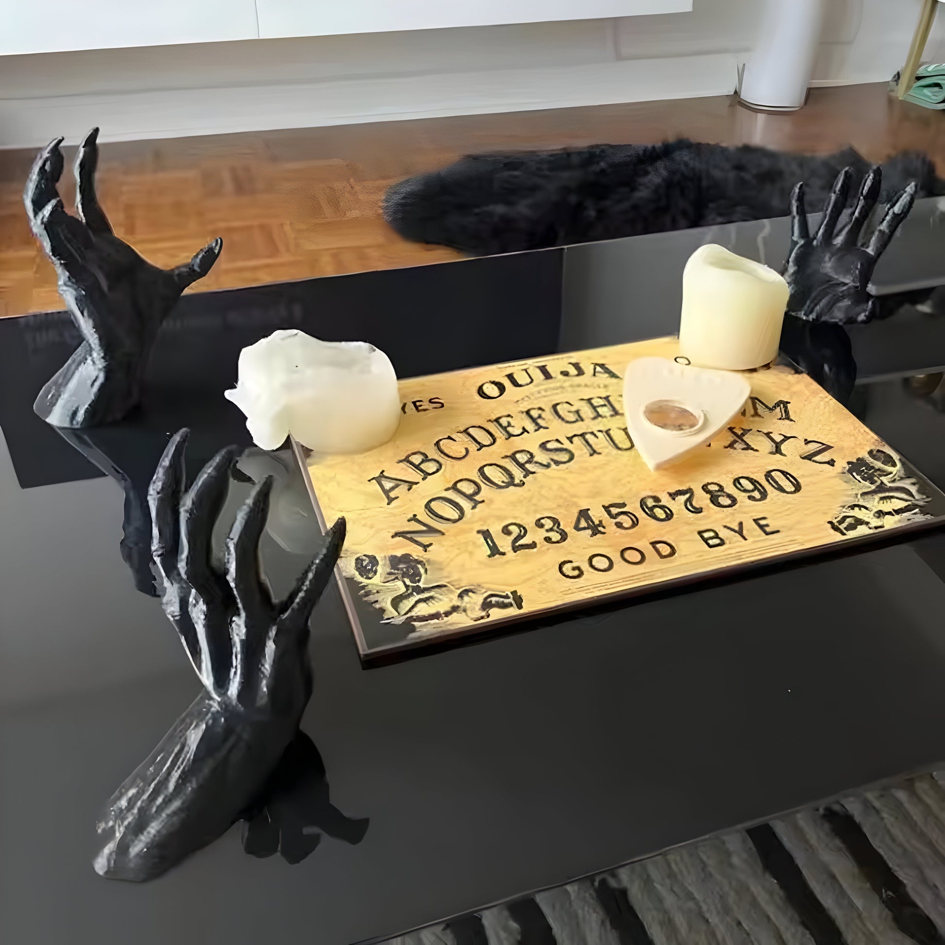 Halloween Scary Hand Candle Holder, Creepy Wall Decor & Towel Hanger, Halloween Decorations, Haunted House Decor, Spooky Halloween Decor