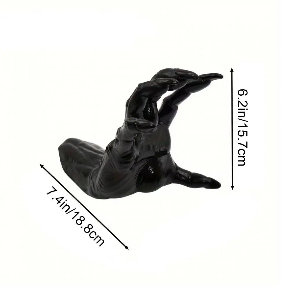 Halloween Scary Hand Candle Holder, Creepy Wall Decor & Towel Hanger, Halloween Decorations, Haunted House Decor, Spooky Halloween Decor