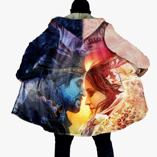 Native American Cloak, Cloak With Hood, Couple Cloak, Astrology Cape