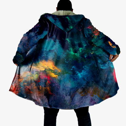 Galaxy Colorful Cloak, Cloak With Hood, Colorful Cloak