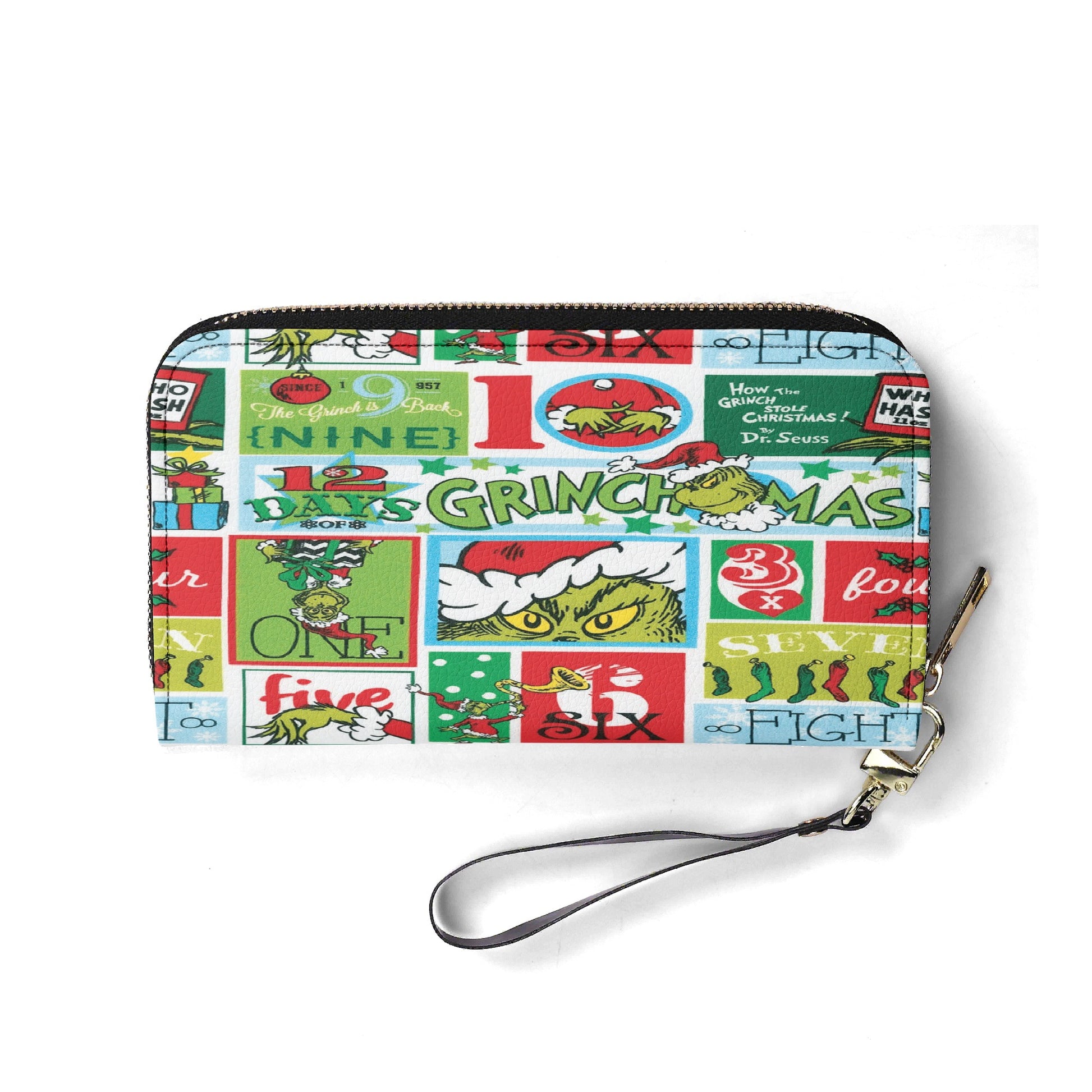 Retro Christmas Handbag, Vintage Holiday Tote, Festive Pattern Purse, Classic Christmas Shoulder Bag Gift