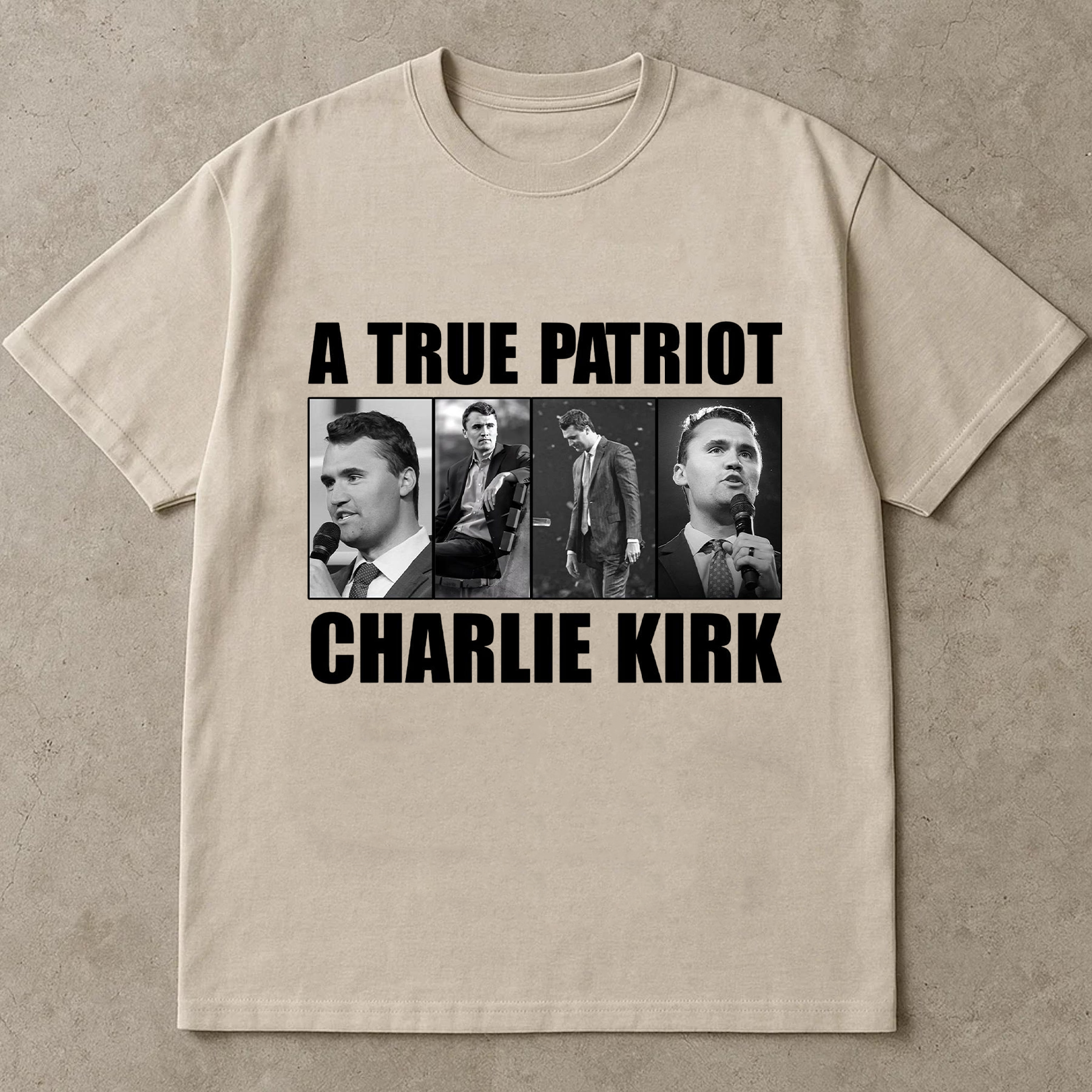 A True Patriot Charlie Kirk Shirt, Political Conservative Quote Tee, USA Freedom Patriot TShirt, America Liberty Top