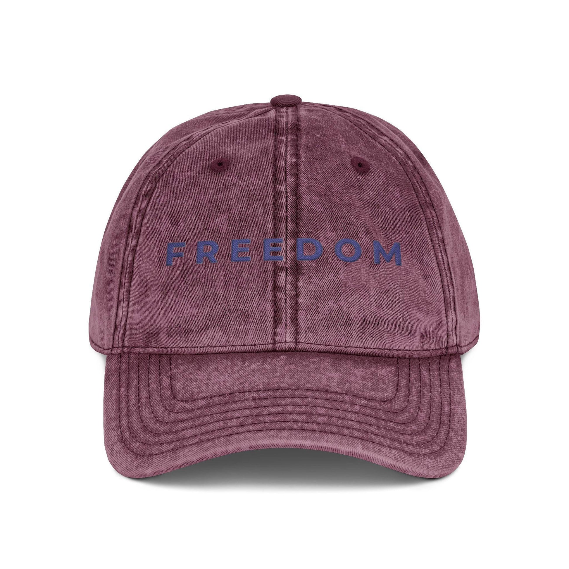 Embroidered Freedom Washed Cap, Charlie Kirk Washed Cap, A true Patriot, Politics, Rest in Peace, Embroidered Hat, Patriotic Hat, trucker hat, Freedom Cap