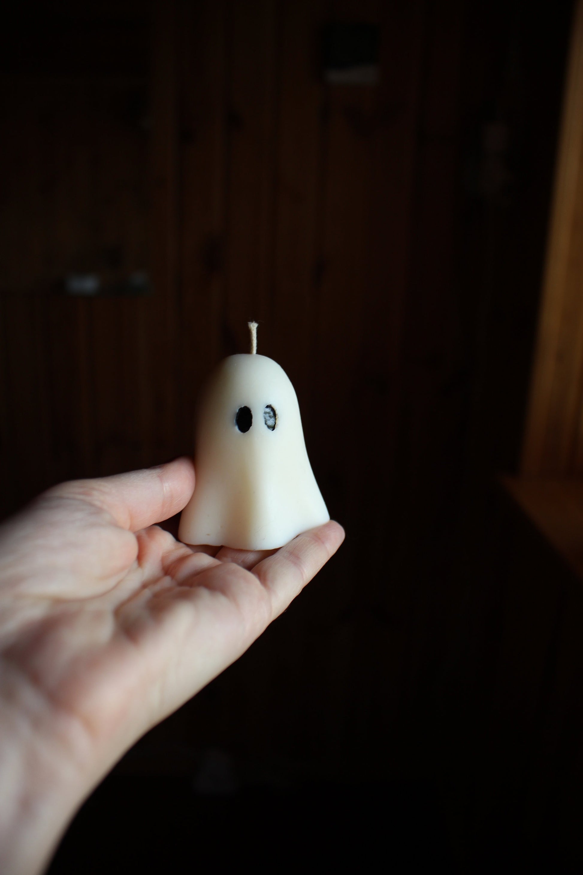 Halloween Home Decor, Handmade Ghost Candles, Halloween Candle Gift Set, Spooky Fall Home Decor, Halloween Decorations