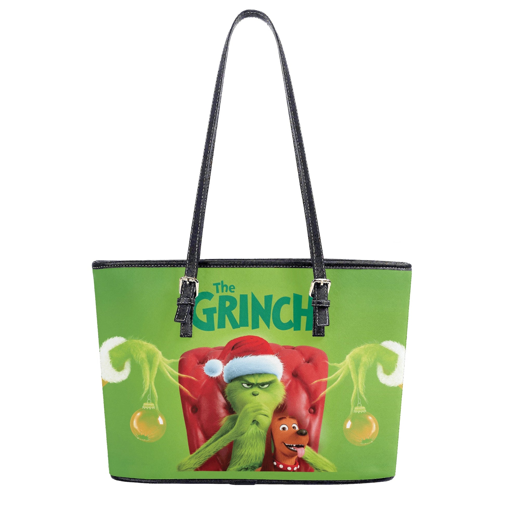 Festive Character Handbag, Cute Holiday Tote Bag, Christmas Cartoon Purse, Winter Party Gift Bag