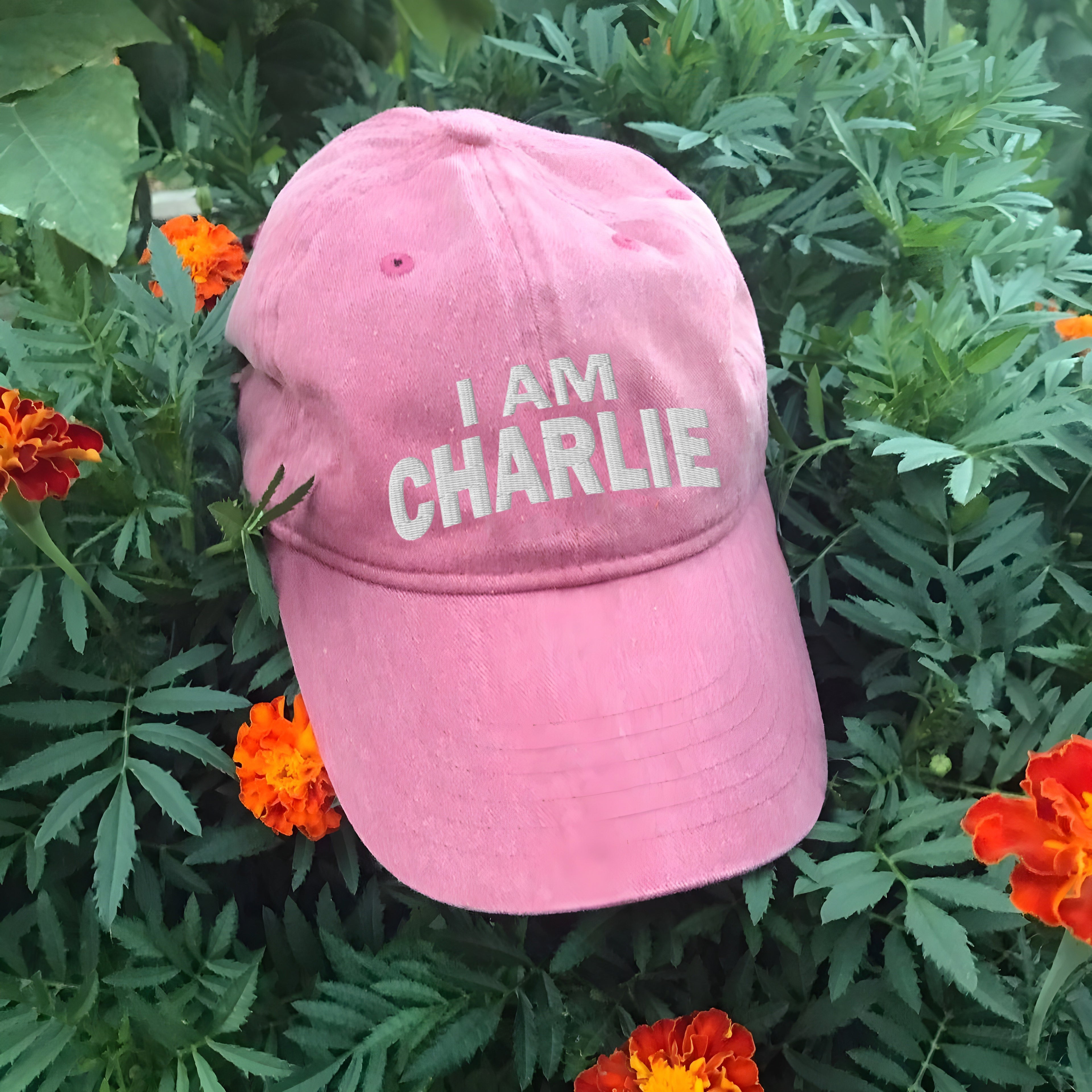 Embroidered I am Charlie Washed Cap, Freedom Cap, Politics, Rest in Peace, Embroidered Hat, Patriotic Hat, A True Patriot