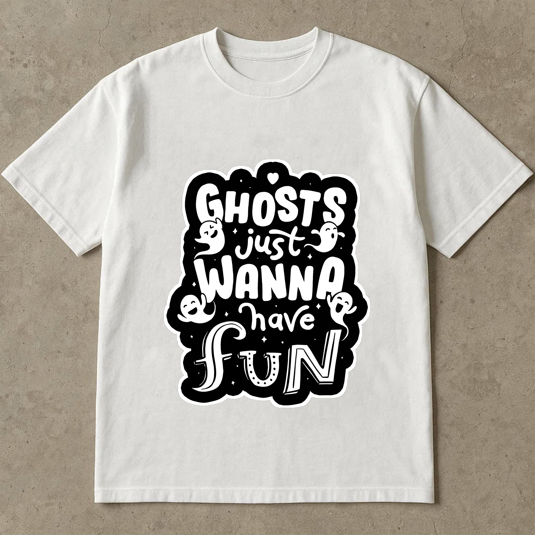 Ghosts Just Wanna Have Fun Shirt, Funny Halloween Shirt, Cute Ghost T-Shirt, Spooky Season Shirt