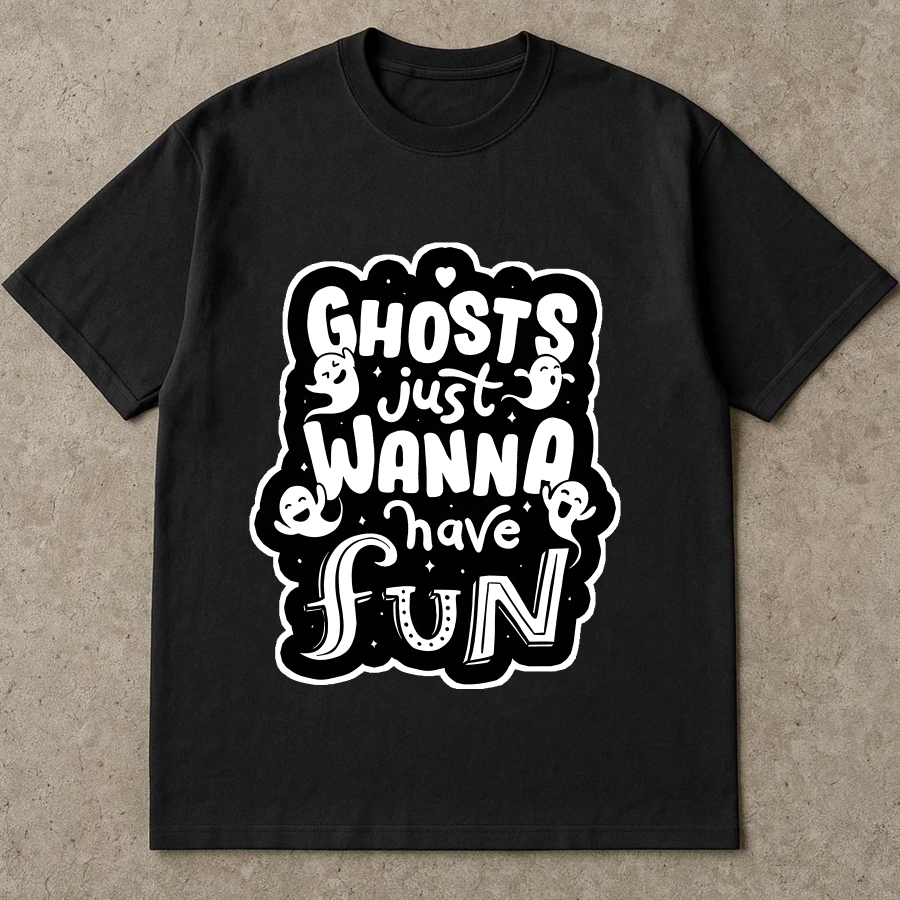 Ghosts Just Wanna Have Fun Shirt, Funny Halloween Shirt, Cute Ghost T-Shirt, Spooky Season Shirt