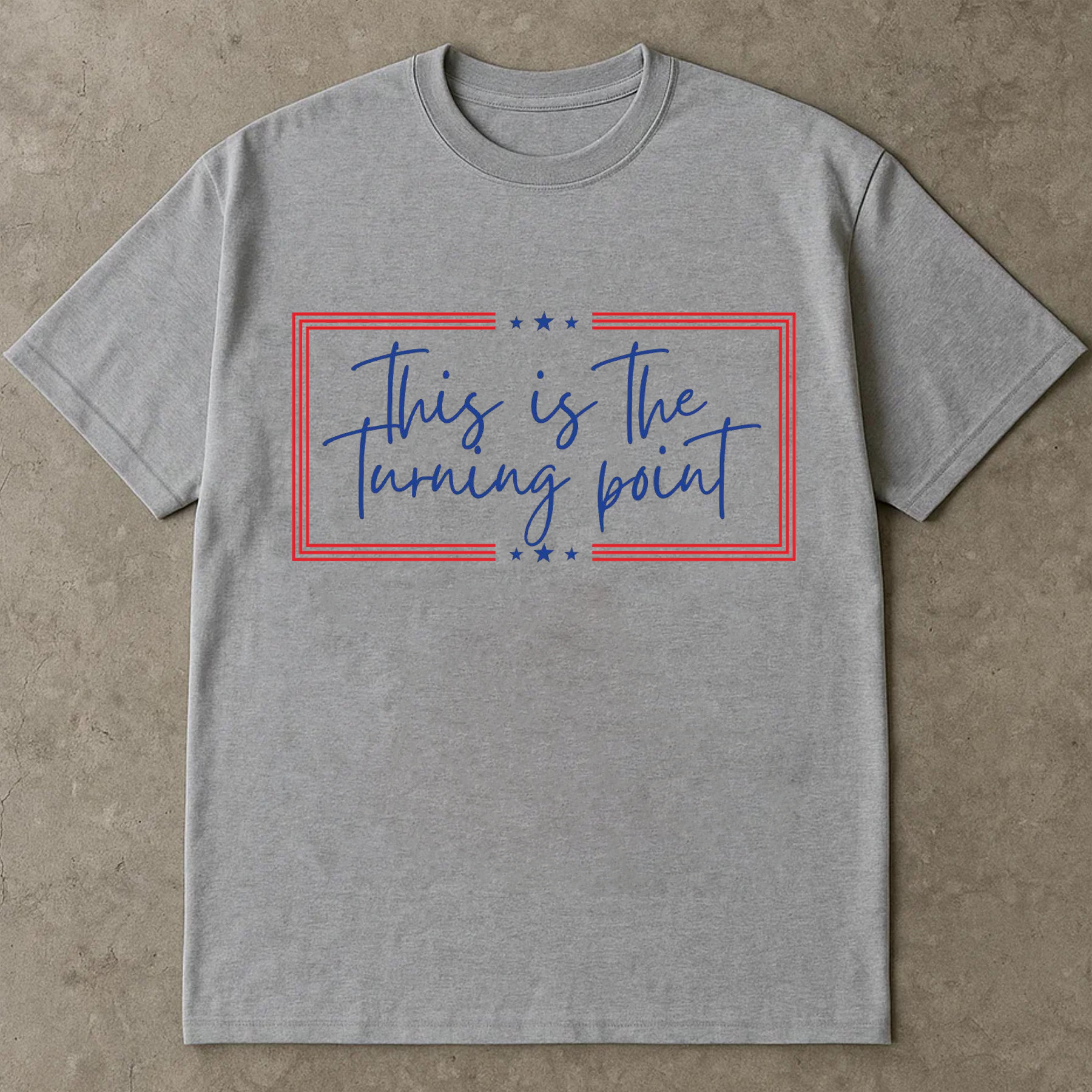 This Is The Turning Point Shirt, Charlie Kirk Quote Tee, Conservative Political TShirt, USA Freedom Patriot Top