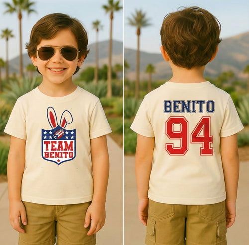Benito 94 Kids Football Shirt, Puerto Rico Fan Tee, Vintage Benito Bowl 2026 Game Day Shirt