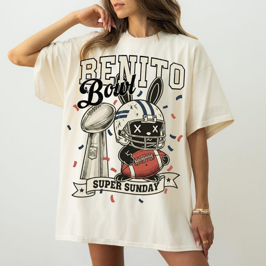 Benito Bowl 2026 Graphic Shirt, Football Fan Game Day Tee, Halftime Inspired Shirt