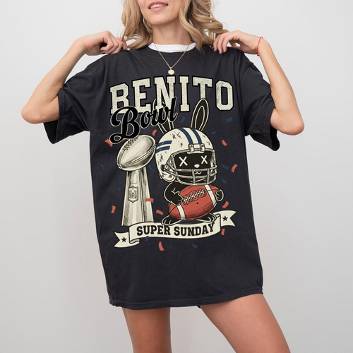 Benito Bowl 2026 Graphic Shirt, Football Fan Game Day Tee, Halftime Inspired Shirt
