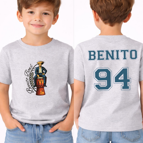 Benito Bowl Kids Graphic Shirt, Puerto Rico Football & Music Fan Tee