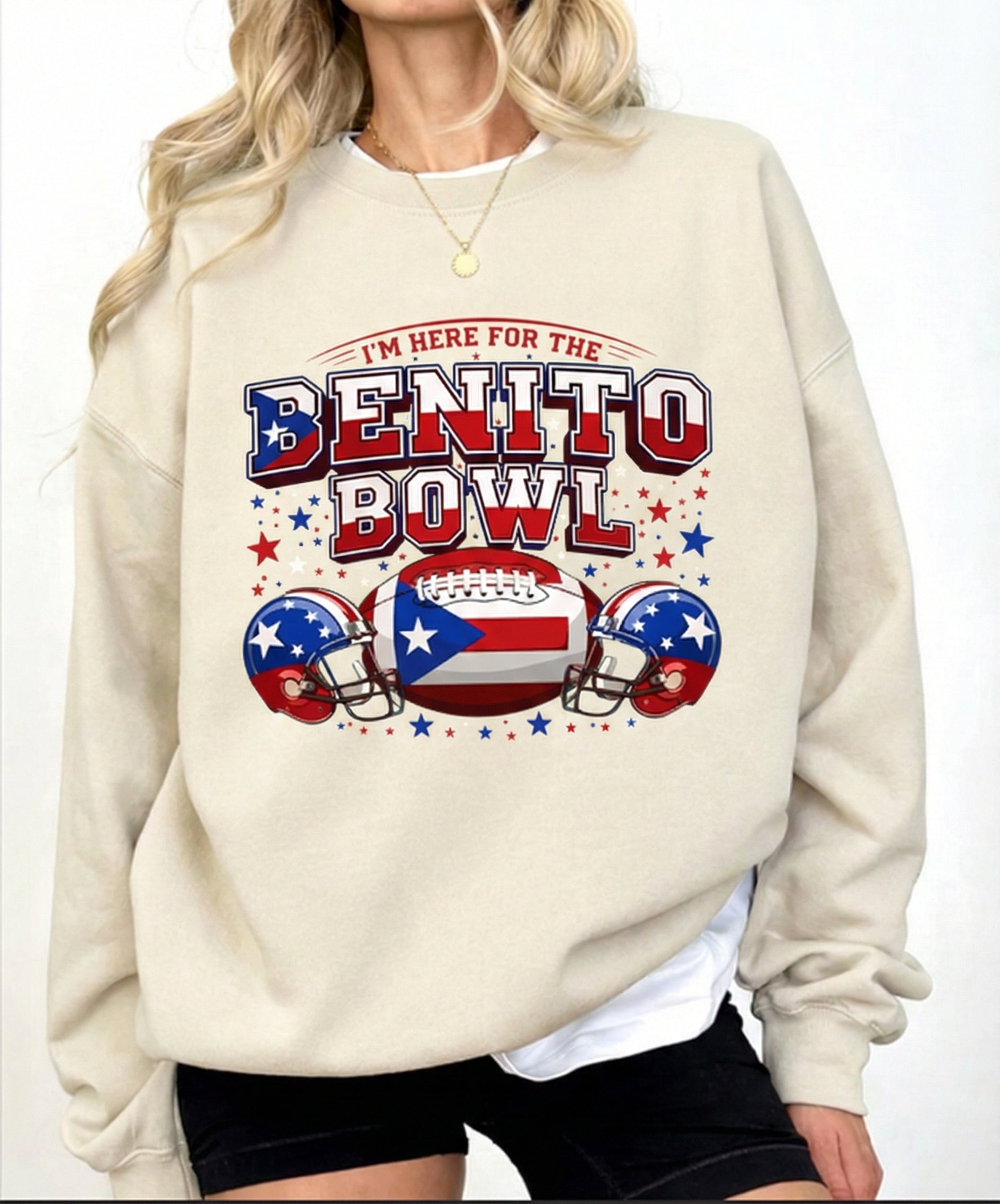 Benito Bowl Shirt – Funny Football Music Fan Shirt Puerto Rico, Latin Music Super Bowl Style Game Day Shirt