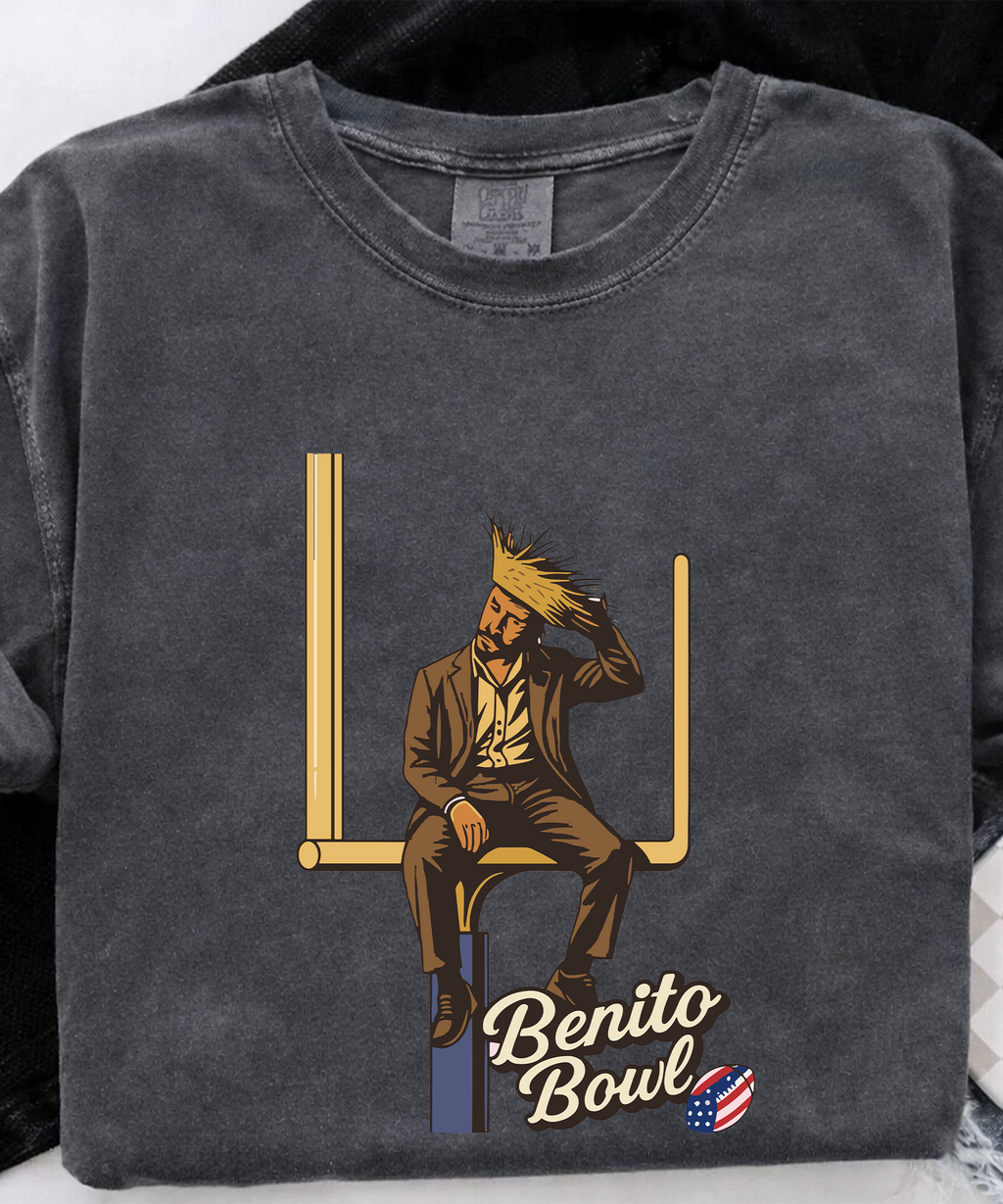 Benito Bowl Shirt, Halftime 2026 Inspired, Puerto Rico Football Tee