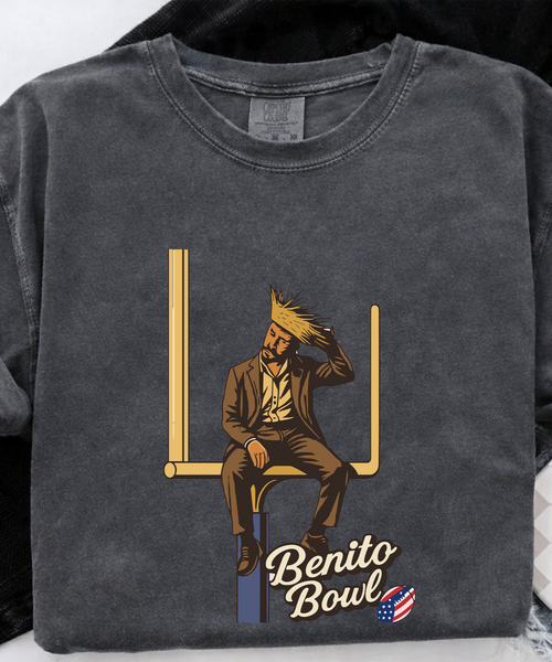 Benito Bowl Shirt, Halftime 2026 Inspired, Puerto Rico Football Tee