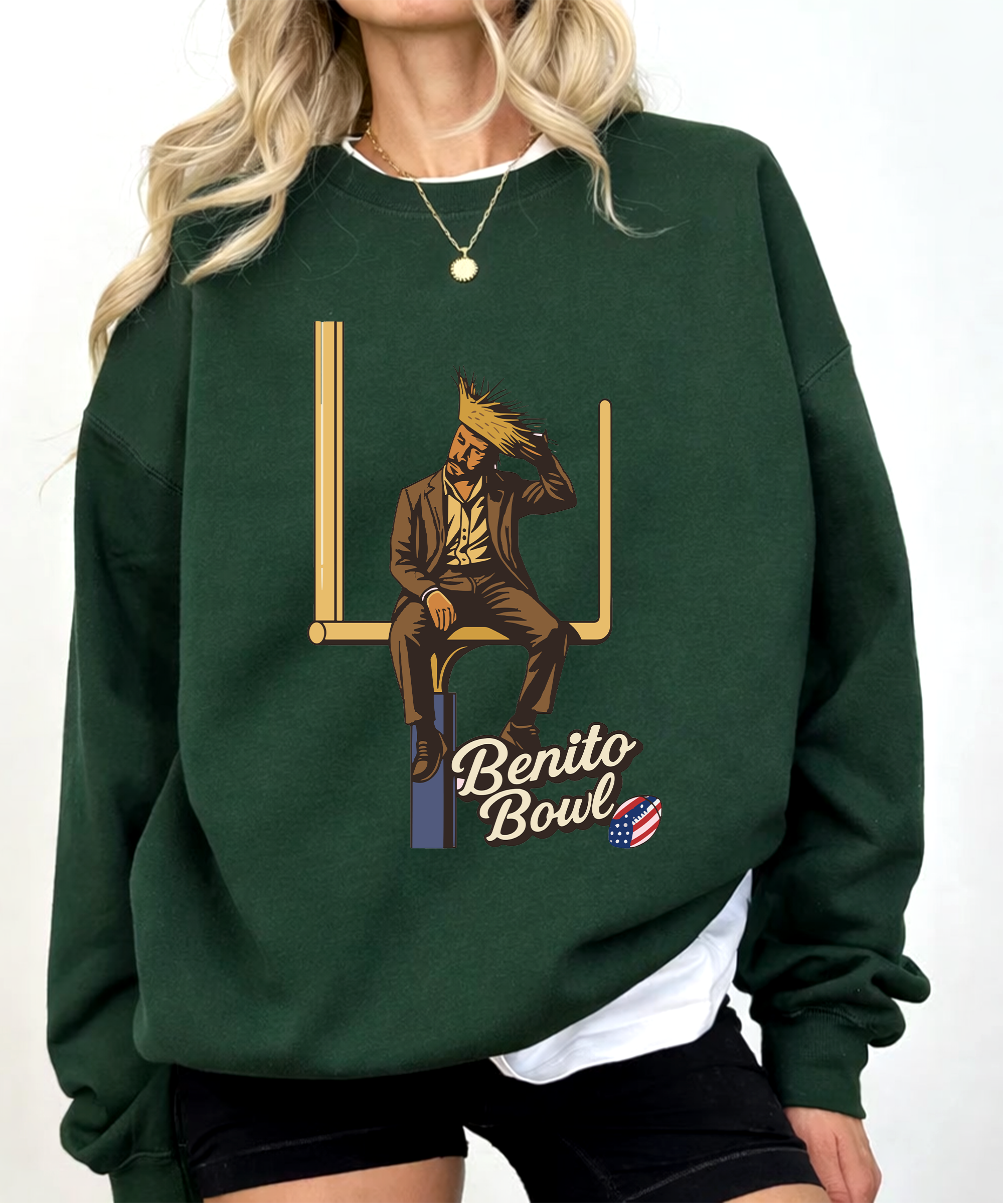 Benito Bowl Shirt, Halftime 2026 Inspired, Puerto Rico Football Tee