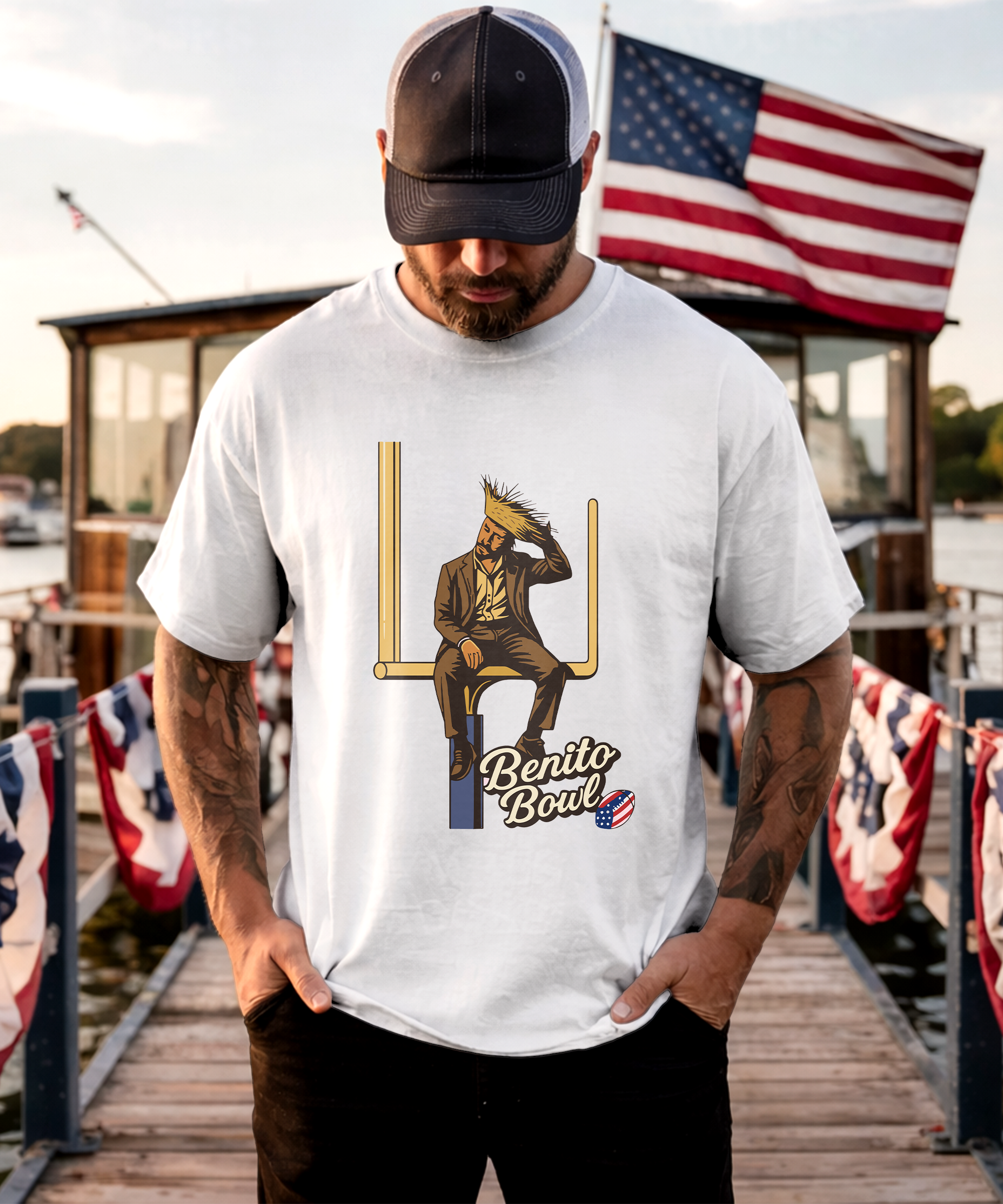 Benito Bowl Shirt, Halftime 2026 Inspired, Puerto Rico Football Tee