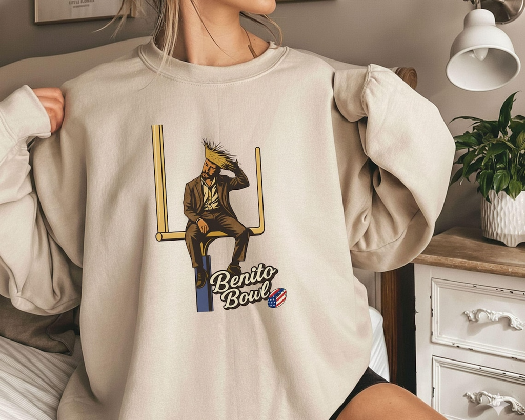 Benito Bowl Shirt, Halftime 2026 Inspired, Puerto Rico Football Tee