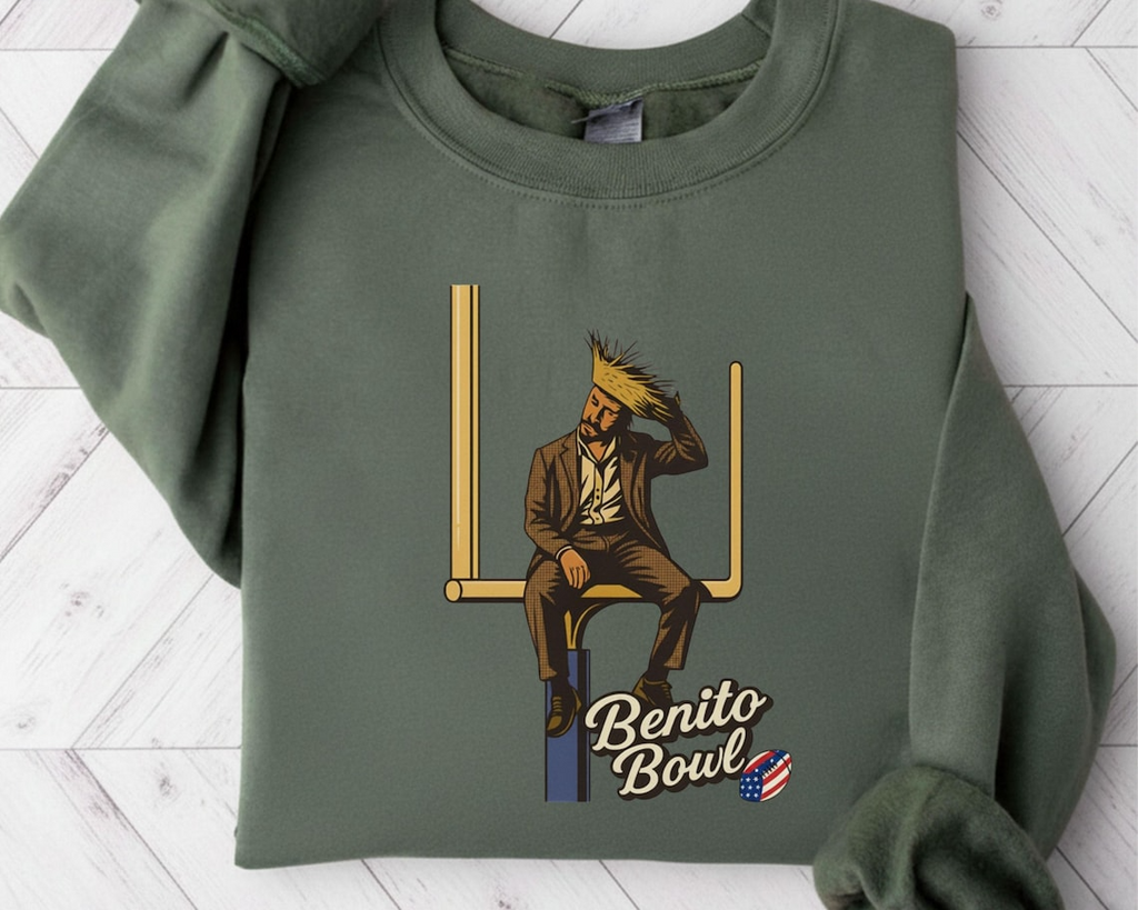 Benito Bowl Shirt, Halftime 2026 Inspired, Puerto Rico Football Tee