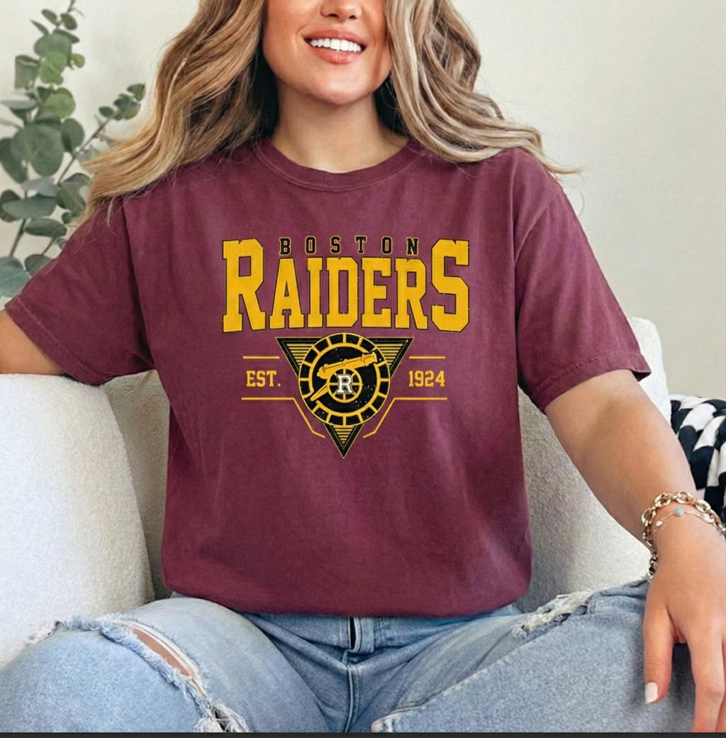 Boston Raiders Hockey Shirt – Rozanov Hollander Tee,Hockey Vintage Shirt, Hockey Fan Gift