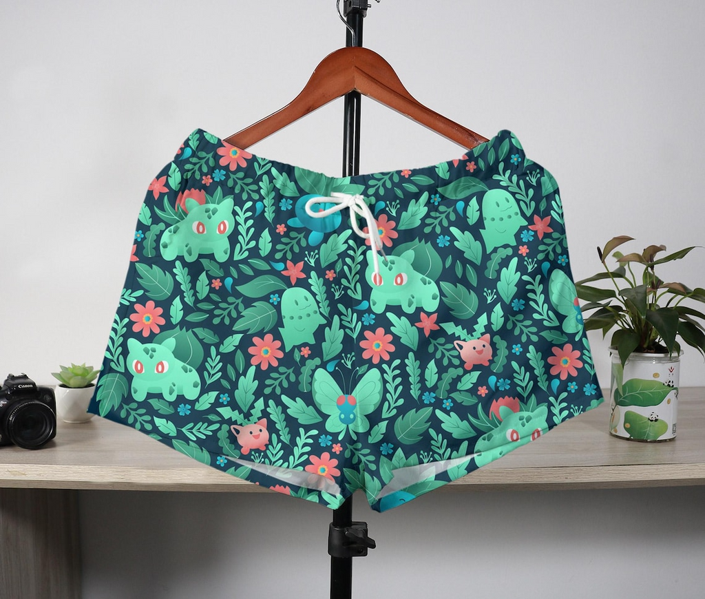 Bulbasaur Oddish Hawaiian Shirt - Tropical Button-Up Shirt & Summer Hawaii Set